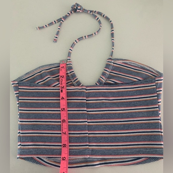 Aeropostale Stripe Halter Top - Picture 10 of 10
